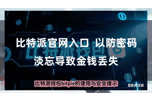 比特派官网入口 以防密码淡忘导致金钱丢失