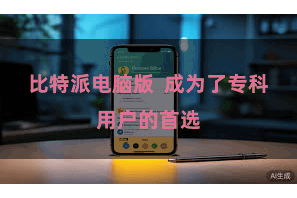 比特派电脑版  成为了专科用户的首选